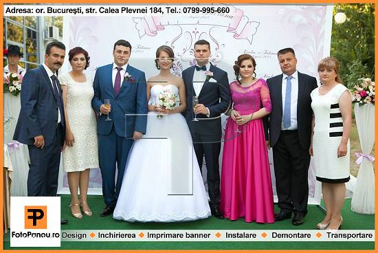Panou foto pentru nunta