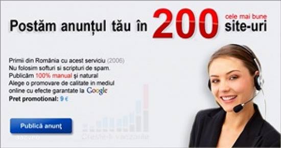 Promovare site