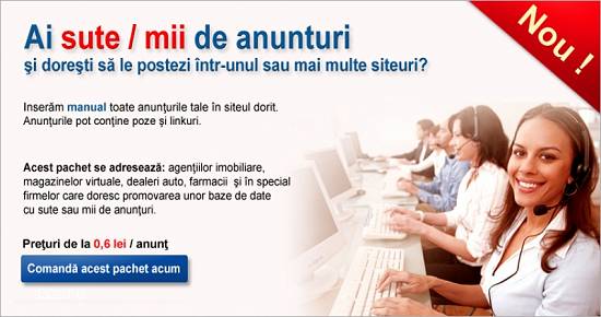 Promovare site