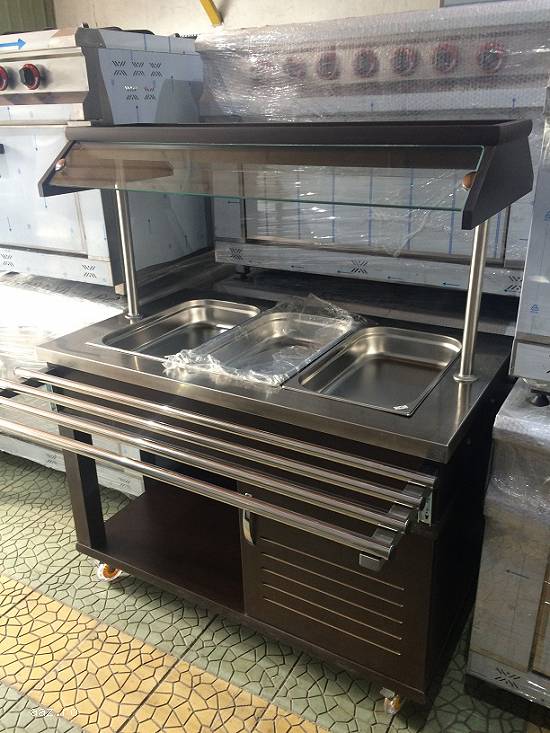 Salad Bar cu 3 GN-uri 1/1