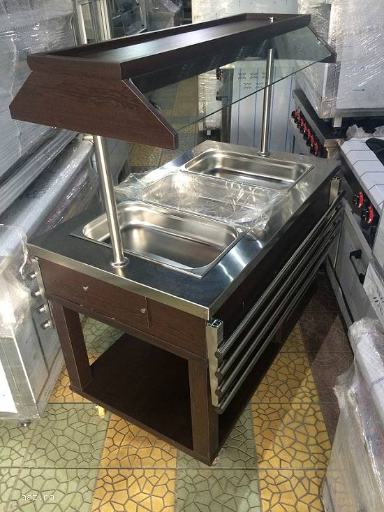 Salad Bar cu 3 GN-uri 1/1
