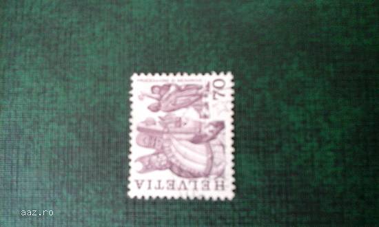 vand timbru arta  colectiei helvetia