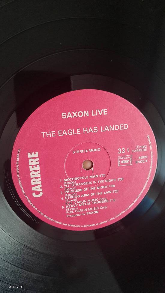 Saxon - The Eagle Has Landed LP