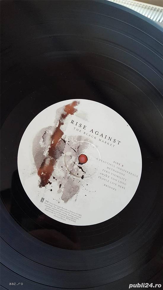 Vinyl Rise Against - The Black Market dublu
