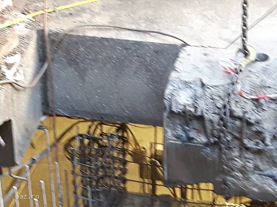 Taiere beton cu fir diamantat