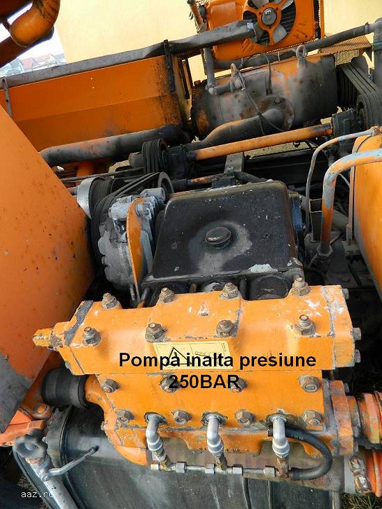 Autospeciala MAN vidanja-woma