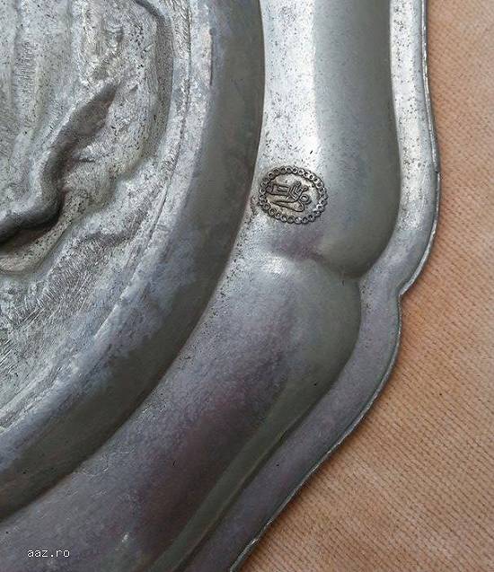 Farfurie din zinc masiv ER035