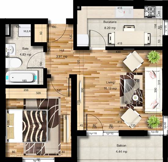 Apartament 2 camere | Militari Rezervelor - METRO Militari