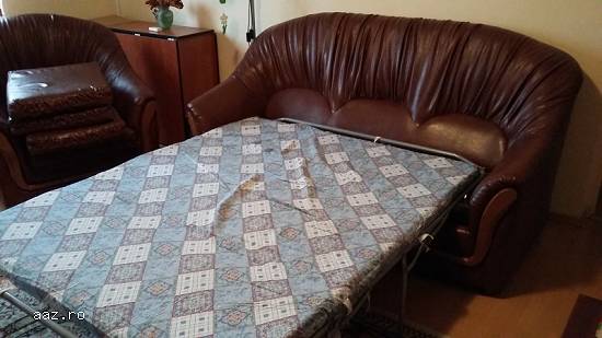 Vand canapea extensibila 3 locuri si 2 fotolii