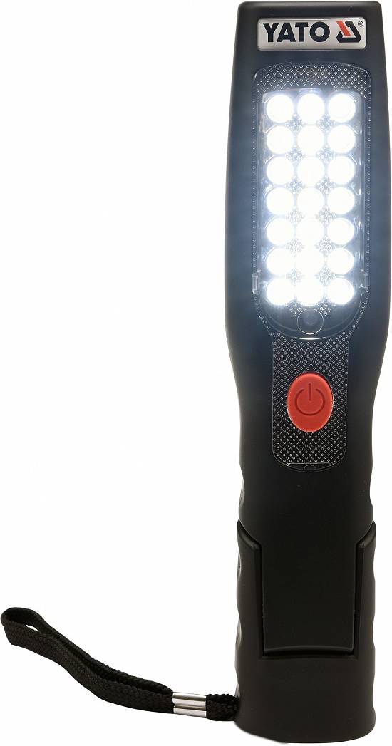 Lampa led portabila cu acumulator.