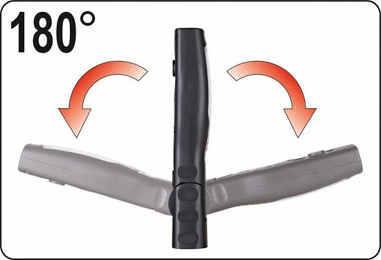 Lampa led portabila cu acumulator.