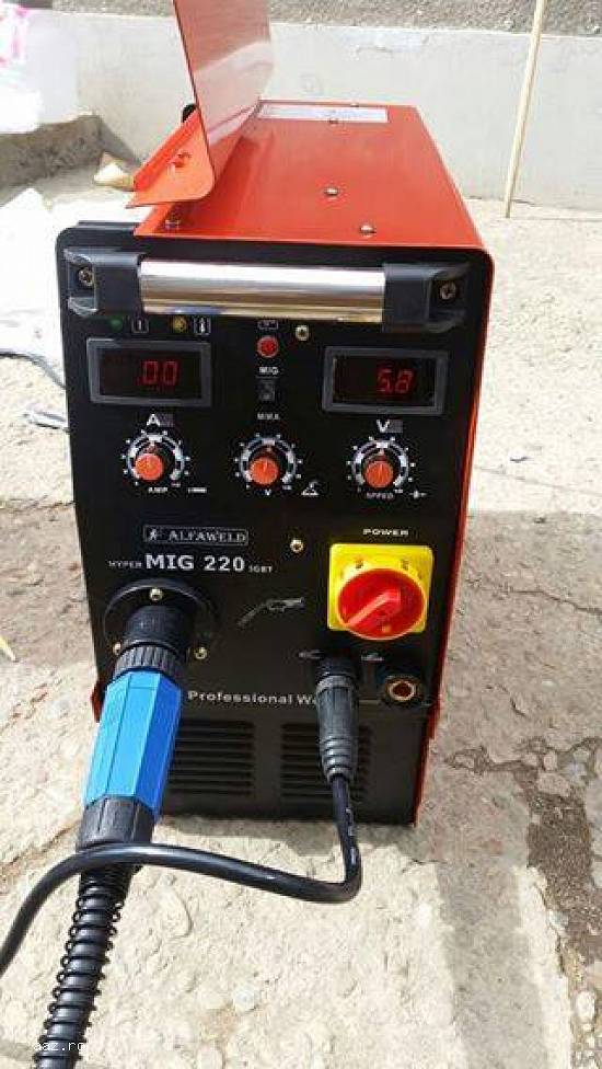 Aparat sudura MIG-MAG ( CO2) 220 Amperi  ( MIG/ MMA )