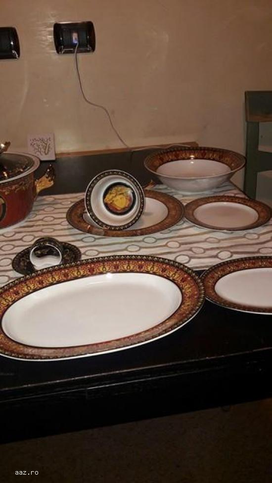 set vesela 147 piese portelan versace