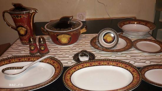 set vesela 147 piese portelan versace