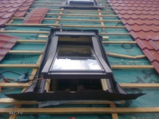montaj vanzare ferestre de mansarda velux