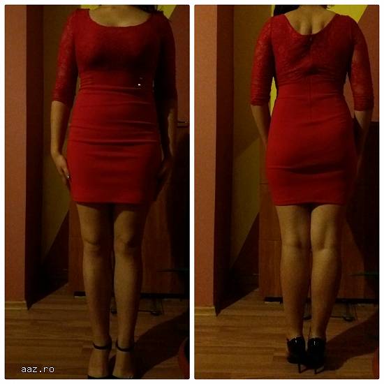 Rochie cu dantela