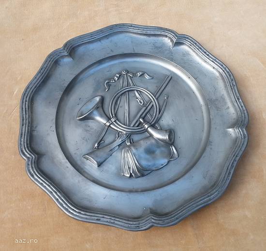 Farfurie decorative din aliaj de staniu ER223