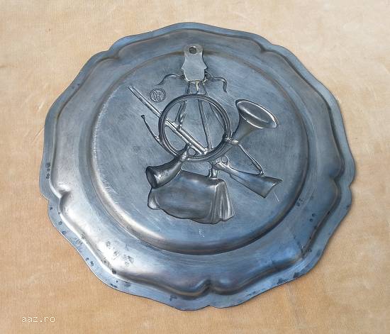 Farfurie decorative din aliaj de staniu ER223