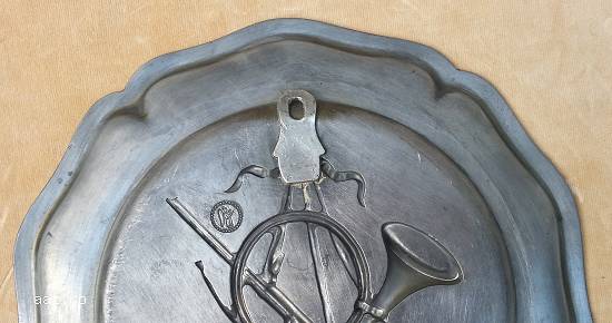 Farfurie decorative din aliaj de staniu ER223