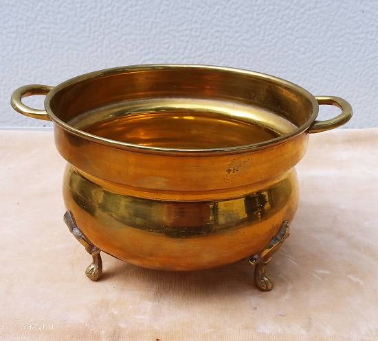 Jardiniera antic alama si bronz ER225
