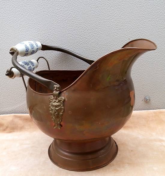 Vas cupru bronz si alama,  stil Victorian ER240