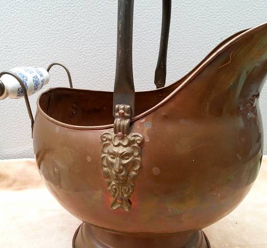 Vas cupru bronz si alama,  stil Victorian ER240