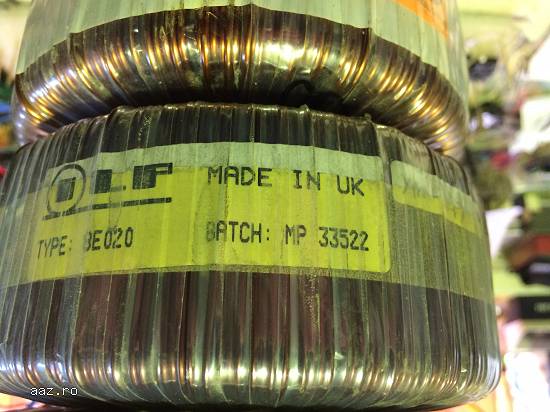 Transformatoare Toroidale Made in Anglia