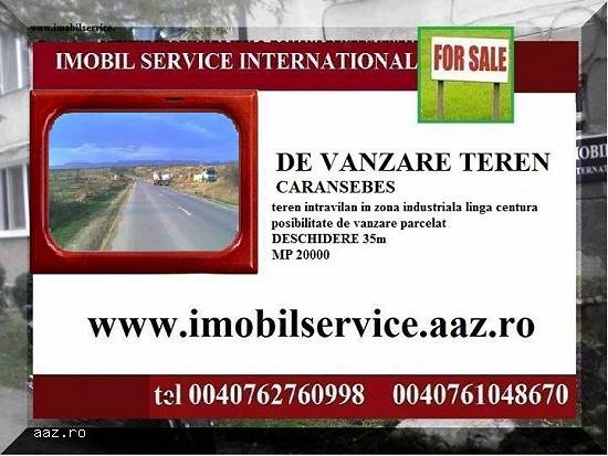 VENDERE TERRENO ROMANIA