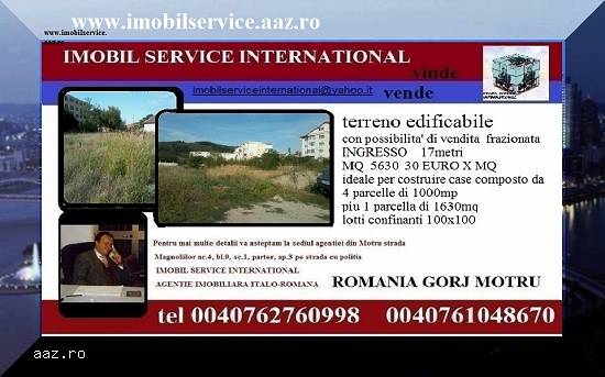 To Sell Terrestrial terrestrial CARANSEBESROMANiA