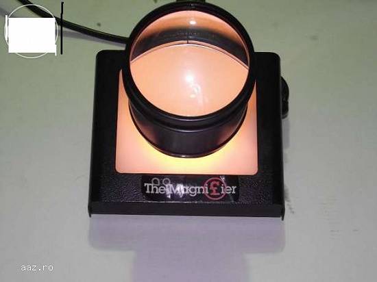 Negatoscop cu lupa pentru filme panoramice