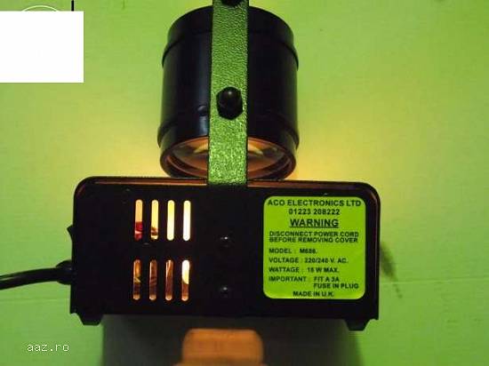 Negatoscop cu lupa pentru filme panoramice