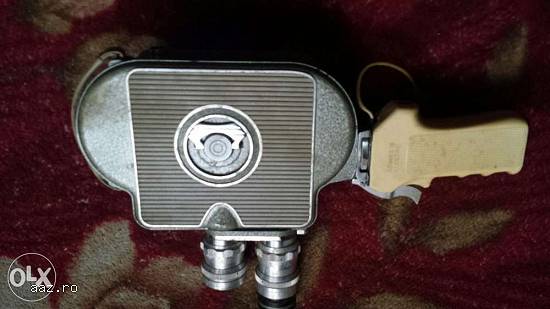 Vînd cameră de Filmat Admira Electric merge pe Baterie de 12 V,   model vechi,   din Czechoslovaki