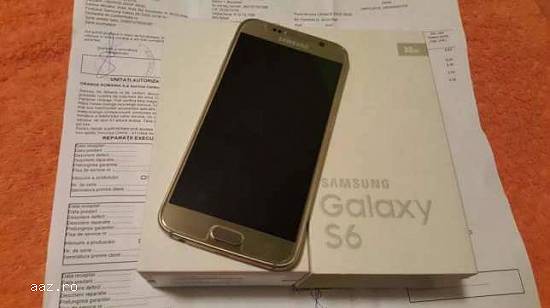 Samsung Galaxy S6 Gold cu Garanție