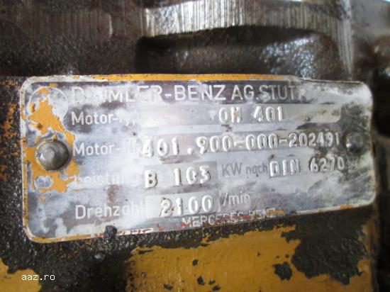 Motor Mercedes OM401 (139 HP)