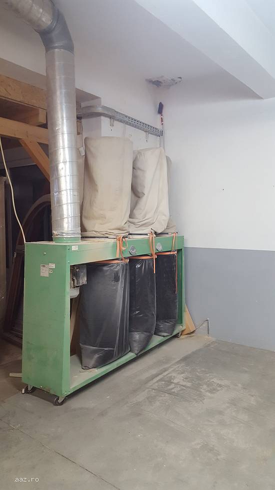 MASINA DE CALIBRAT SI SLEFUIT CU EXHAUSTOR