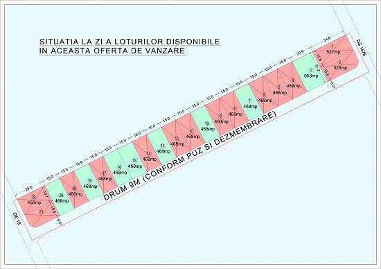 Berceni,  zona case noi,  lot de casa,  intravilan construibil,  468mp - PROPRIETAR