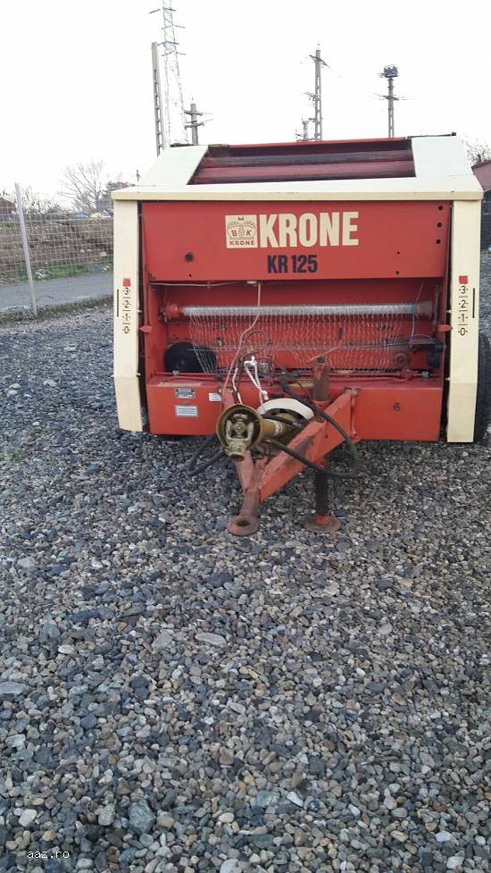 Presa baloți rotunzi Krone 125