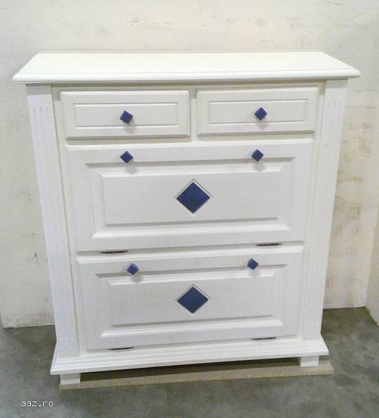 RO-465 Comoda pantofi culoare Alb