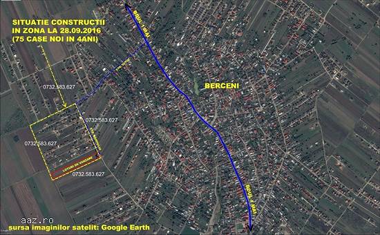Berceni,  vand lot de casa,  468mp � PROPRIETAR