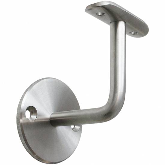 Suport din inox satinat pentru prindere mana curenta pe perete!