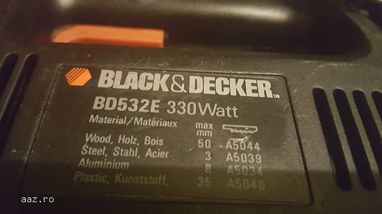 PENDULAR BLACK DECKER IMPORT GERMANIA TRIMIT ÎN TARA