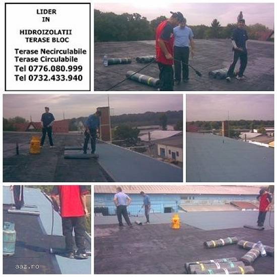 hidroizolatii-reparatii terase bloc