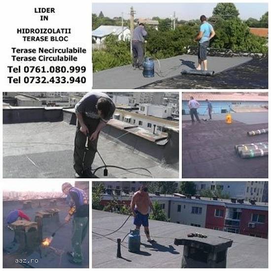 hidroizolatii-reparatii terase bloc