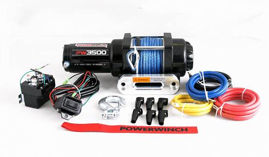 PROMOTIE! ATV. Troliu electric de 3500lbs (trage 1580kg) la 12V