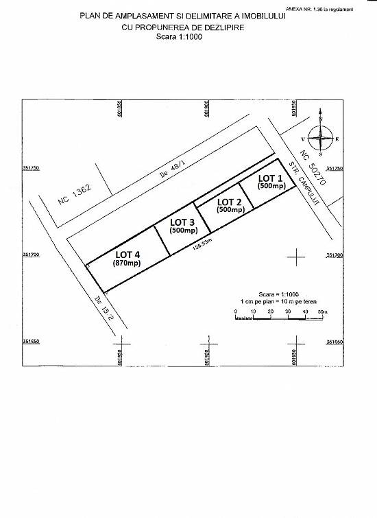 GRADISTEA TEREN CASA 575mp-870mp