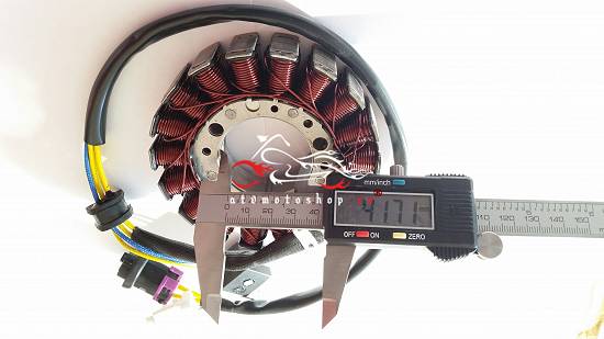 Stator 18 bobine ATV 300-400cc -diametru 104mm (Panther,  Allroad,  Buyang,  Daelim)