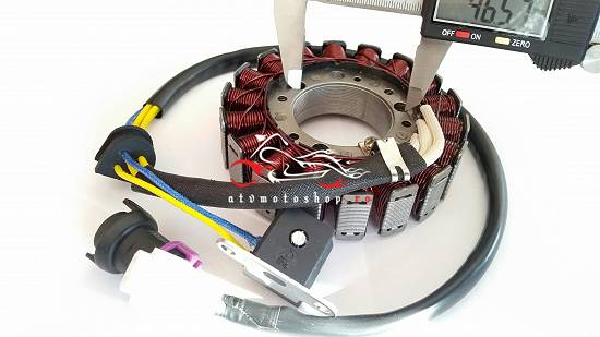 Stator 18 bobine ATV 300-400cc -diametru 104mm (Panther,  Allroad,  Buyang,  Daelim)