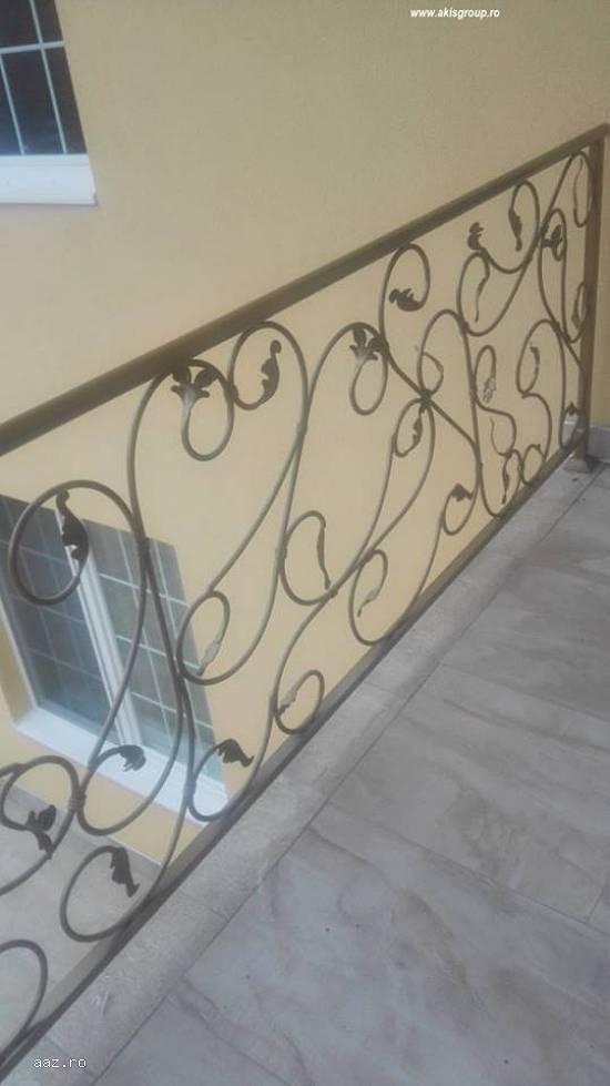 Balustrade din fier realizate manual