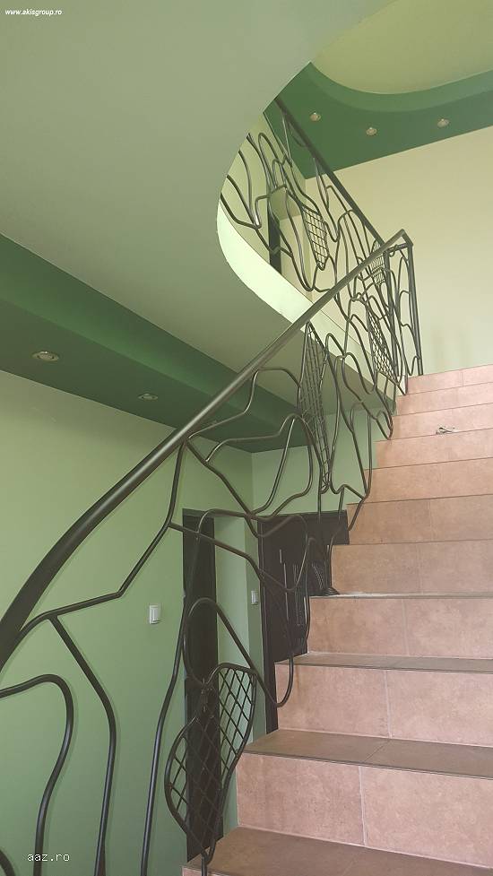 Balustrade din fier realizate manual