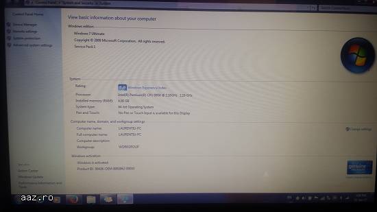 Vand laptop HP Compaq Presario CQ58